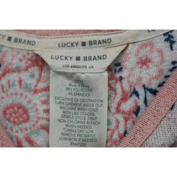 Lucky Brand Women's Pajama Set-Size Small-Drawstring-Very Soft - Picture 4 of 11